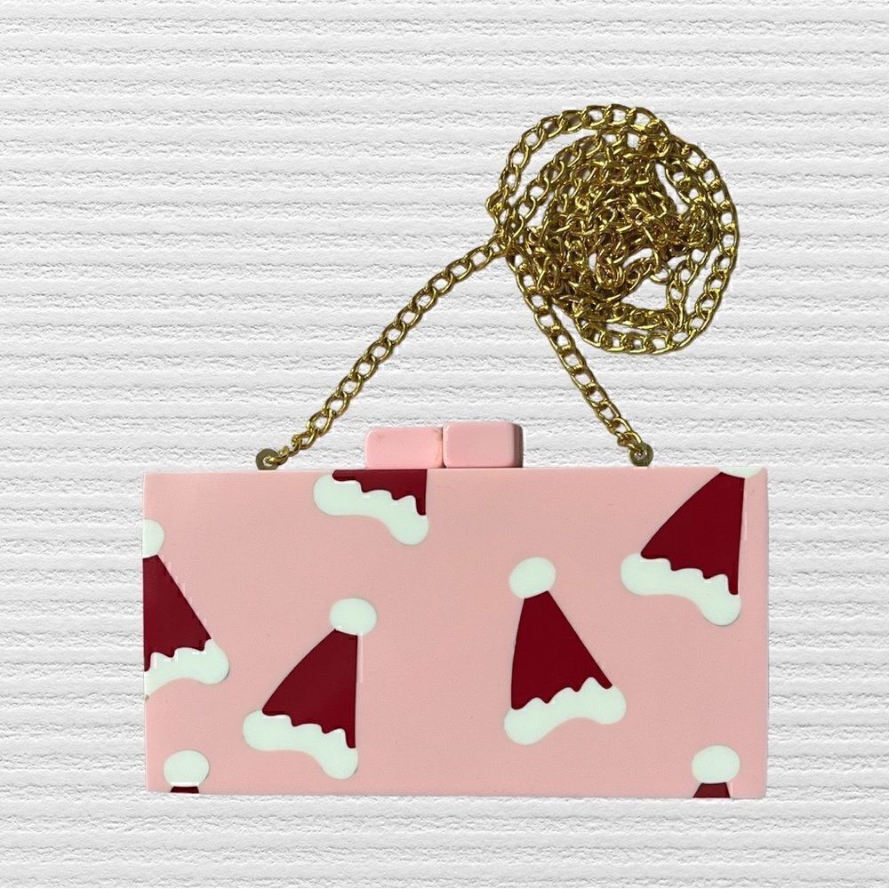 LuLu Santa Hat Box Cross Body Bag